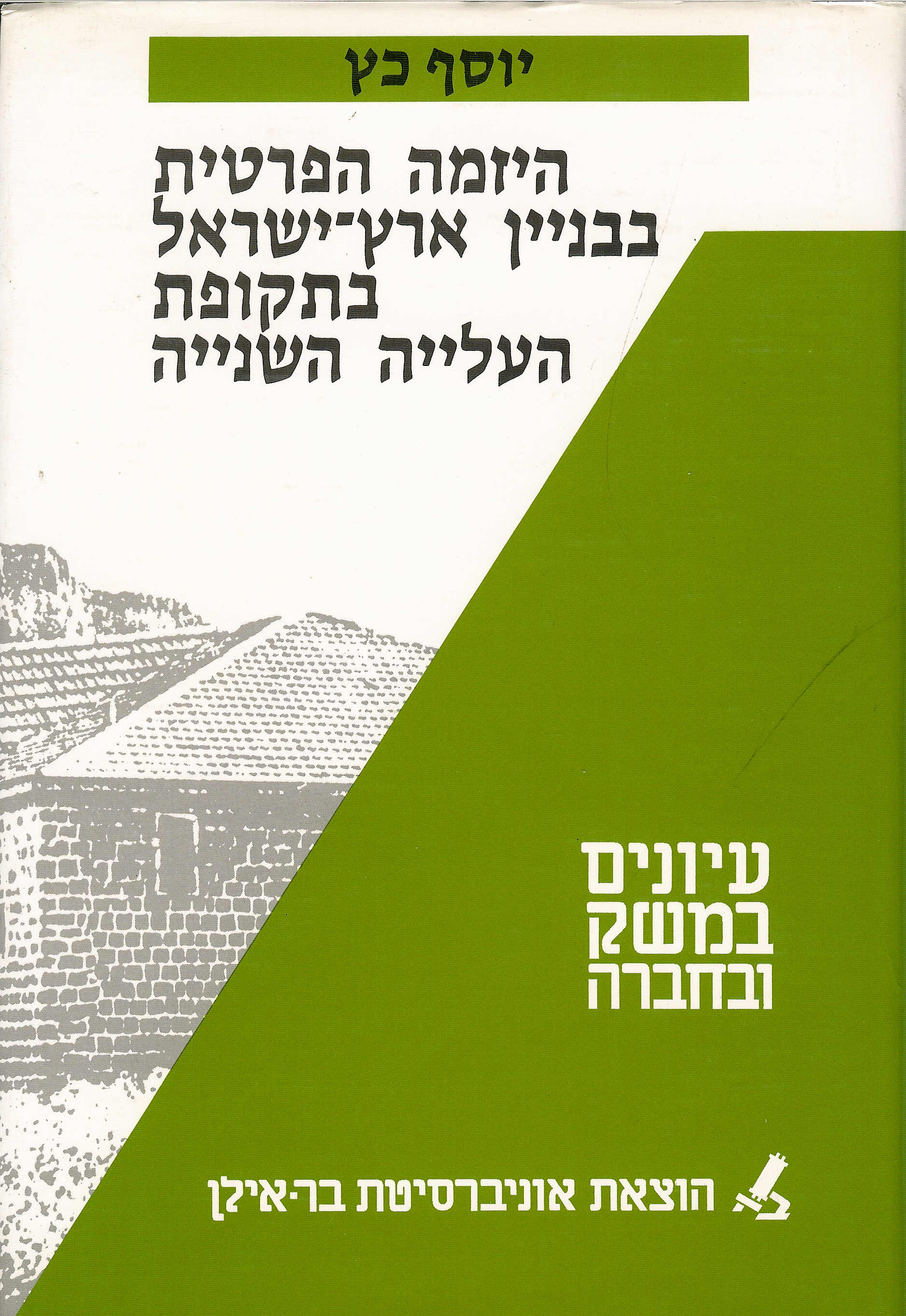 היזמה הפרטית בבנין ארץ-ישראל